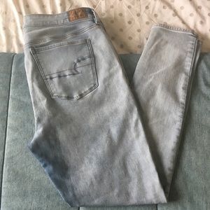 American Eagle Size 14 High Rise Jegging